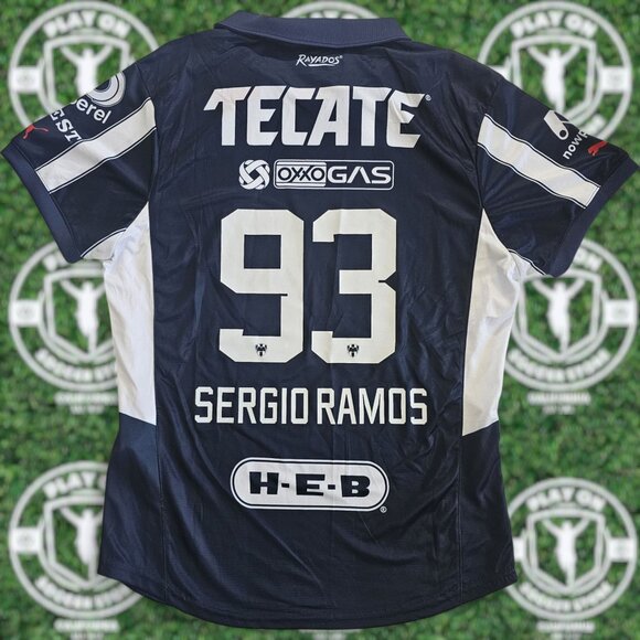 Men's Monterrey Home 24/25 Fan Version Sergio Ramos Jersey - Picture 1 of 3